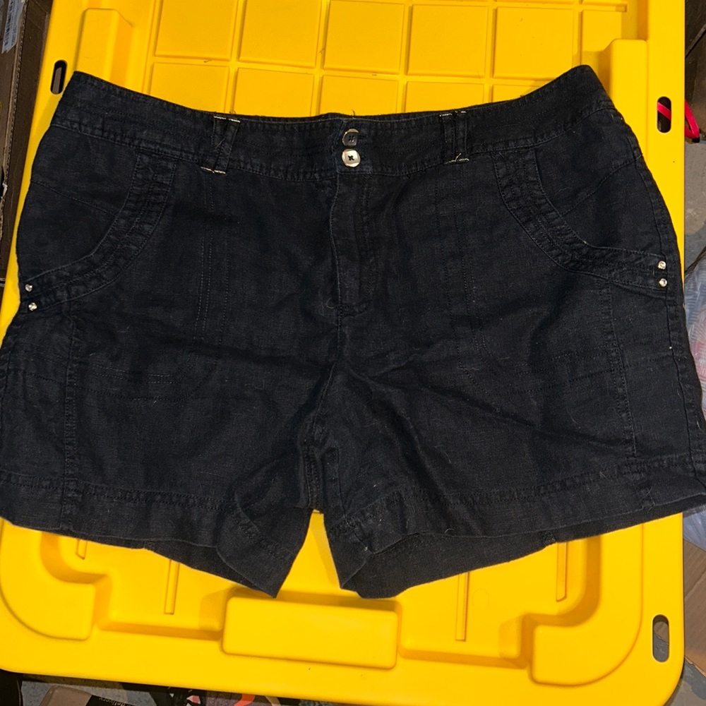 Women’s black shorts